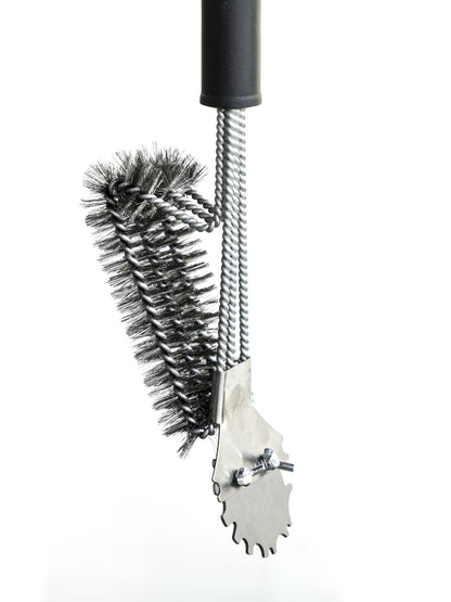 Grillreinigungsbürste mit einzigartigem Schaber