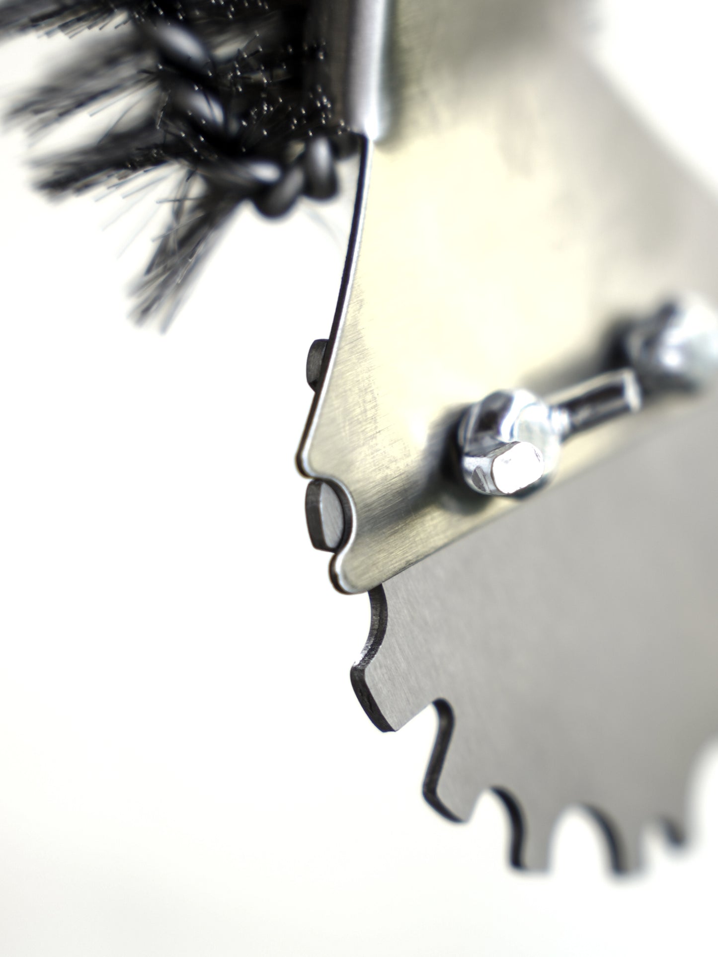 Grillreinigungsbürste mit einzigartigem Schaber