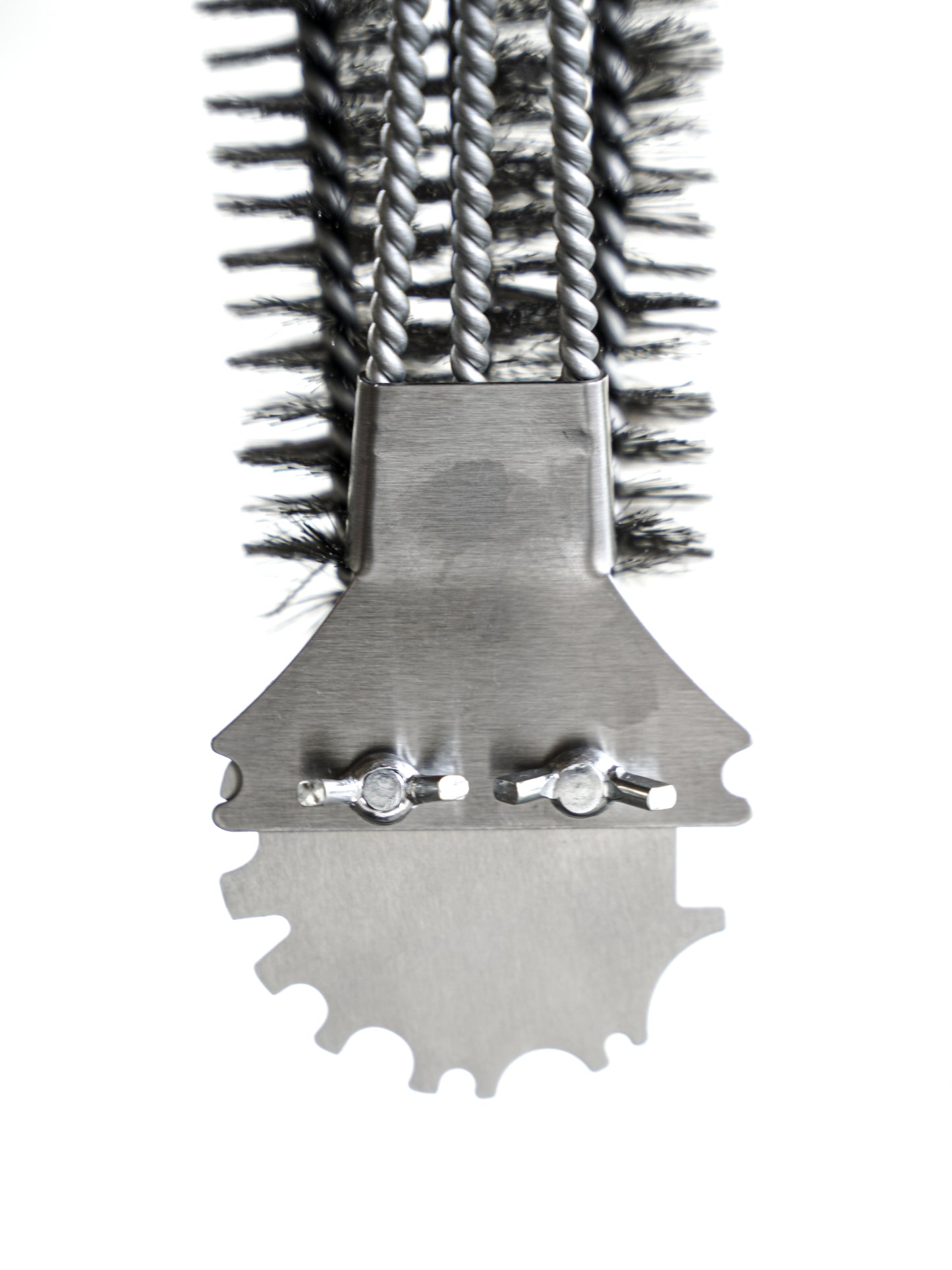 Grillreinigungsbürste mit einzigartigem Schaber