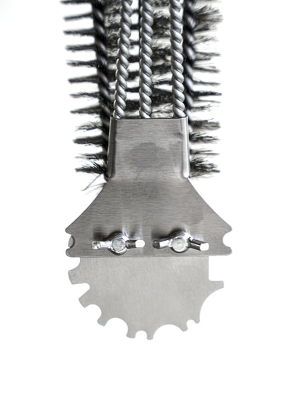 Grillreinigungsbürste mit einzigartigem Schaber